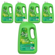 Soonsaem 小蘇打芬多精香廚房洗潔精, 3L, 5個