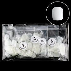 Lvia 腳部美甲片 4號, 200個, 自然