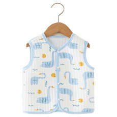 유아용 사계절 테리 순면조끼