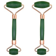 프랑온드 옥석 롤러 안면 뷰티 마사지기, 롤러 A, 2개