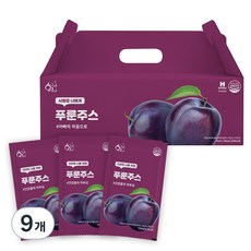 황금이네 푸룬주스 30포, 2.1L, 9개