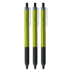 Tombow 蜻蜓牌 MONO graph lite 0.5mm 油性原子筆 萊姆綠, 3入