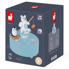 Janod 童趣生活 音樂鈴 3歲以上, 北極熊 企鵝, 1盒