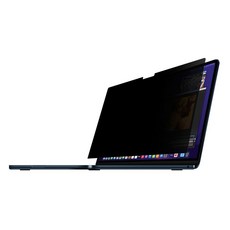 YADI 亞第 獨特磁吸 水之鏡防窺片 13.3吋 Apple MacBook Air 13專用, 透黑色, 1個