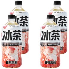 CHI FOREST 元氣森林 白桃茉莉冰茶, 4個, 900ml