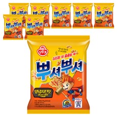 오뚜기 뿌셔뿌셔 양념치킨맛, 90g, 8개