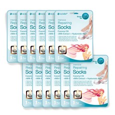 Epielle 深層修護椰子足膜, 12入, 1組