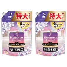 Lenor 蘭諾 日本原裝進口 衣物柔軟精 清新白花香 補充包, 750ml, 2包