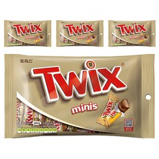 Twix 特趣 迷你絲, 260g, 4個