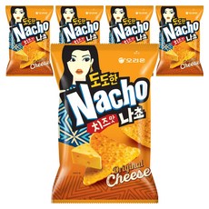 오리온 도도한 나쵸 치즈맛, 155g, 5개