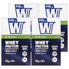 義美生醫 W PROTEIN乳清蛋白飲 抹茶, 350g, 4盒