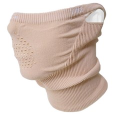 GAMZA 素色挖孔透氣耳掛式圍脖面罩 TW2, 獨立粉紅色