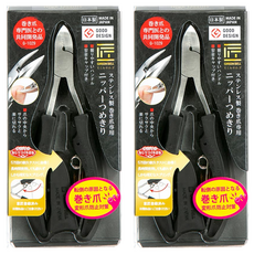 GREENBELL 匠之技 長彈簧基本款腳趾甲鉗 G-1029, 2個, 銀