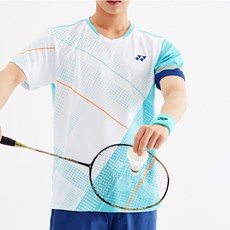 YONEX 男士羽毛球短袖T恤 213TS019M
