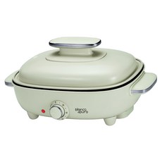 小當家多功能烹飪電烤盤 EG010 38.1 x 23.2 x 18.5cm 若芽色 2.2kg, 1個