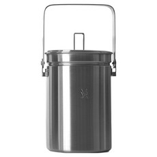 JVR 經典不鏽鋼廚餘桶, 單一顏色, 1個