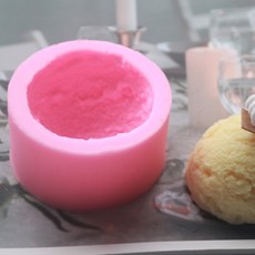 Homeflow 手工蠟燭冰淇淋模型矽膠模具, 單一顏色