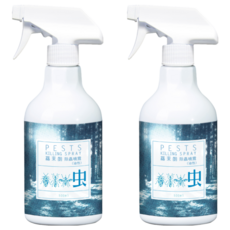 HUKUROU 福來朗 油性除蟲噴霧，有效對付7大居家害蟲, 2瓶, 500ml