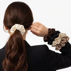 딥톡 새틴 곱창밴드 5종 세트 DT0335