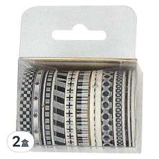 德德小品集 糖詩和紙膠帶 Set 10個 黑白電影 5mmx2m, 2盒