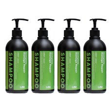셀러버 클로이 트리플 블랙 퍼퓸샴푸 라임바질향, 500ml, 4개