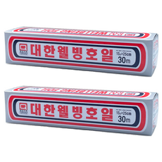 DaiHanWellbeingAluminiumFoilDish 15微米鋁箔紙, 30m, 2個