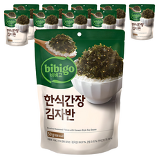 비비고 한식간장 김자반, 50g, 10개