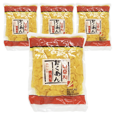 토호식품 단무지 슬라이스, 1kg, 4개
