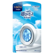 febreze 風倍清 放置型廁所用清新天空香氛除臭劑 正裝, 6.3ml, 1個