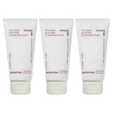이니스프리 화산송이 모공 바하 클렌징 폼, 150g, 3개