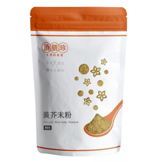 頂膳珍 黃芥末粉, 1包, 80g