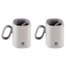 OMORY 2WAY多用途收納漱口杯 2個, 1組