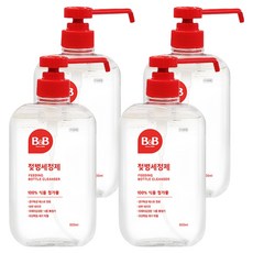 비앤비 젖병세정제 액상형, 600ml, 4개