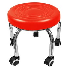 월드크린 플렌티 빅사이즈 앉은뱅이 의자, 1개, 레드