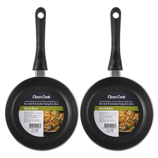 클린쿡 테프론 논스틱 IH 인덕션 프라이팬, 20cm, 2개