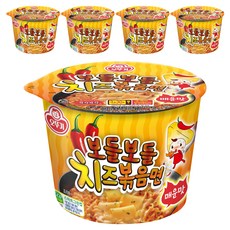 OTTOGI 不倒翁 柔軟起司辣味炒麵 碗裝 100g, 5個