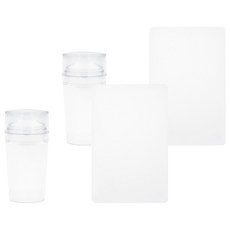 withshyan 精選美甲印章, 單色, 2個