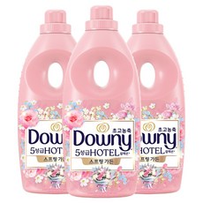 다우니 초고농축 호텔 컬렉션 섬유유연제 스프링 가든 본품, 1.05L, 1개입, 3개