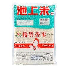 池上鄉農會 優質香米, 1包, 1.5kg, 一等