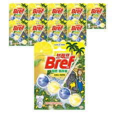 브레프 파워액티브 레몬 블라썸, 50g, 10개