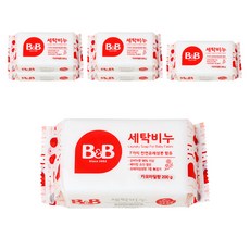 B&B 孩童衣物洗衣皂 洋甘菊香, 200g, 6塊