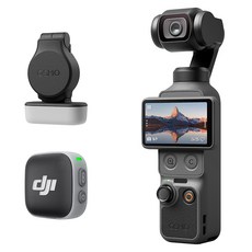DJI Osmo Pocket 4 에센셜 콤보 액션캠 + Mic Mini 2 송신기 + 필라이트 세트