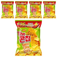 청우식품 콘칩, 170g, 5개