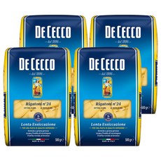 데체코 리가토니, 500g, 4개