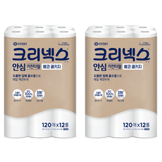 Kleenex 舒潔 安心天然紙漿廚房紙巾 環保包裝, 120張, 24個