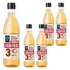Chungjungone 正宗蘋果醋, 800ml, 5個