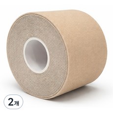 오르비아 근육 보호 스포츠 테이핑 테이프 스킨베이지 5cmX5m, 1개입, 2개
