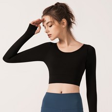 Naya Style 女性瑜伽長袖T恤 A-929