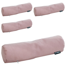 LIV MOM 素色網眼頸枕, 粉色, 4個