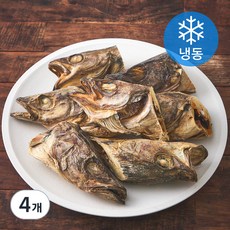 해맑은푸드 육수용 명태머리 (냉동), 4개, 300g